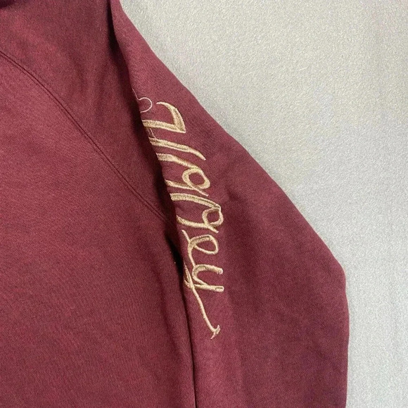 Hooey Veracruz Maroon with Aztec Pocket Hoodie Women’s Size M Medium Western - Picture 7 of 16